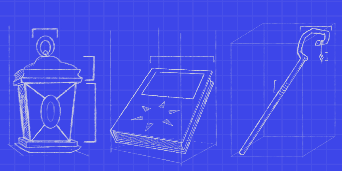 Some item cards