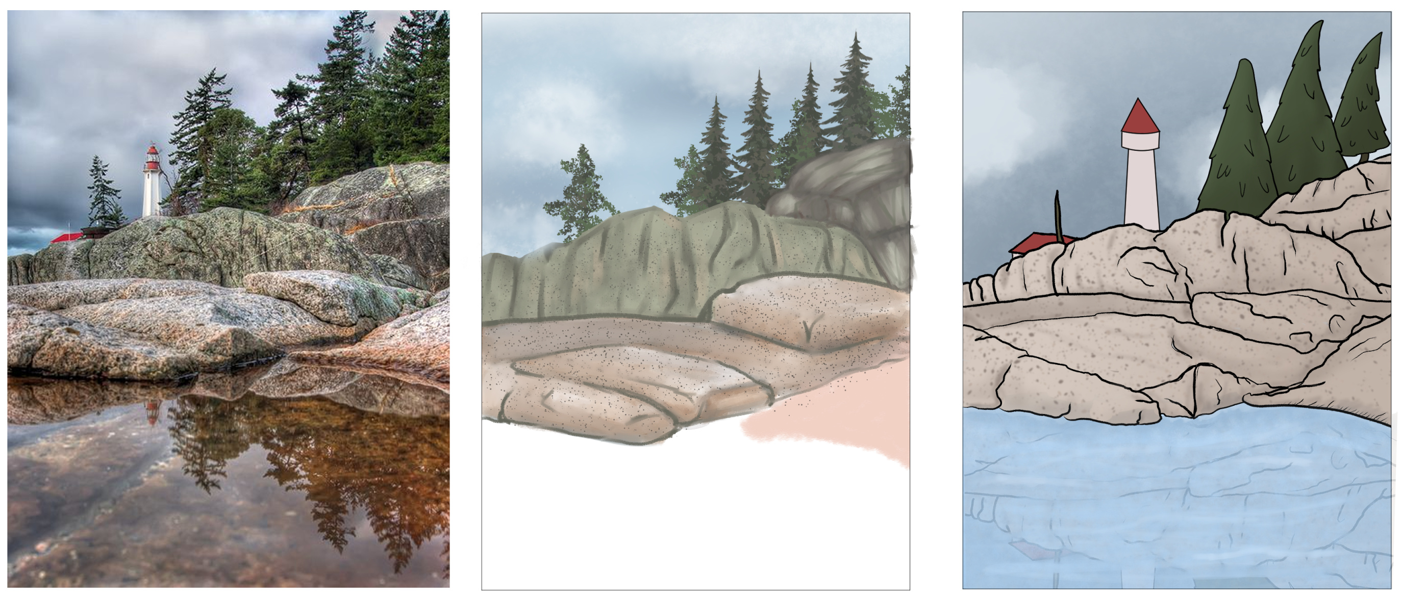 Painting studies.